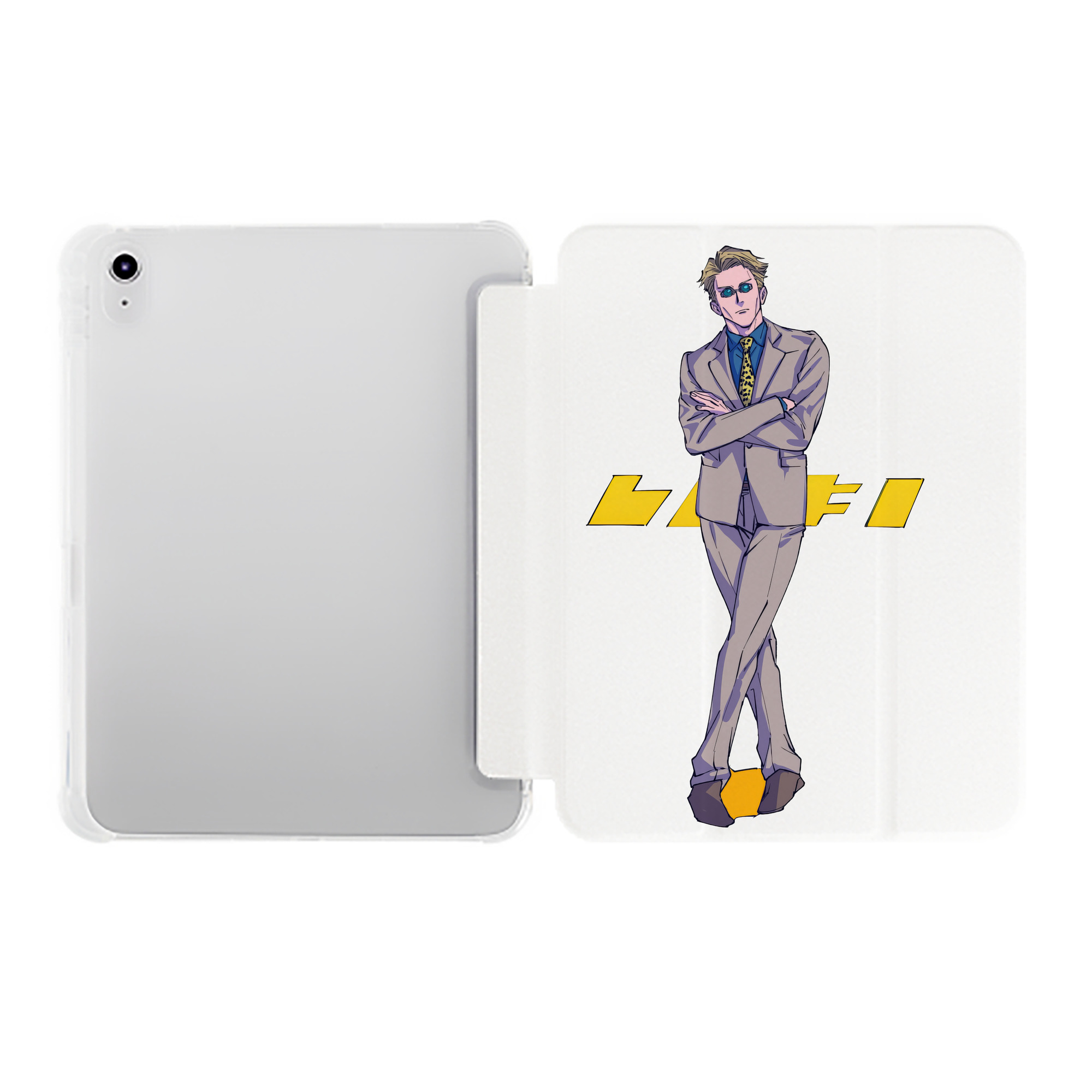 （画像用） ハイキュー!! Haikyu!! IPad ケース ペン収納付き 三つ折りスタンド PUレザー×シリコン 対応機種9.5/10.5/10.9インチ